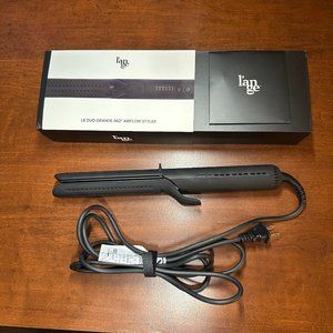L'ange LE DUO Grand 360° Airflow Titanium Hair Curler Styler and Flat Iron